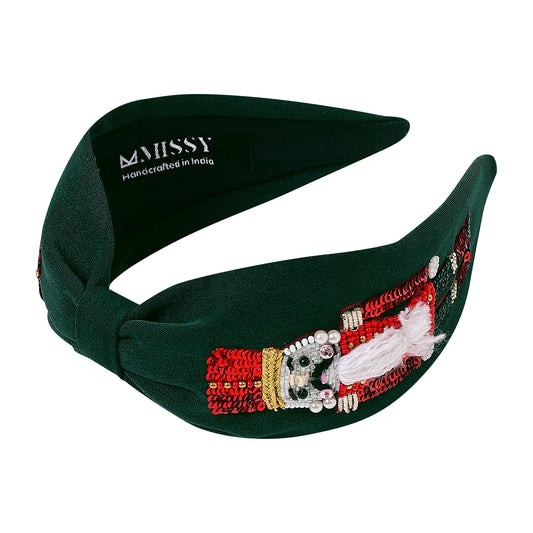Nutcracker Knotted Headband
