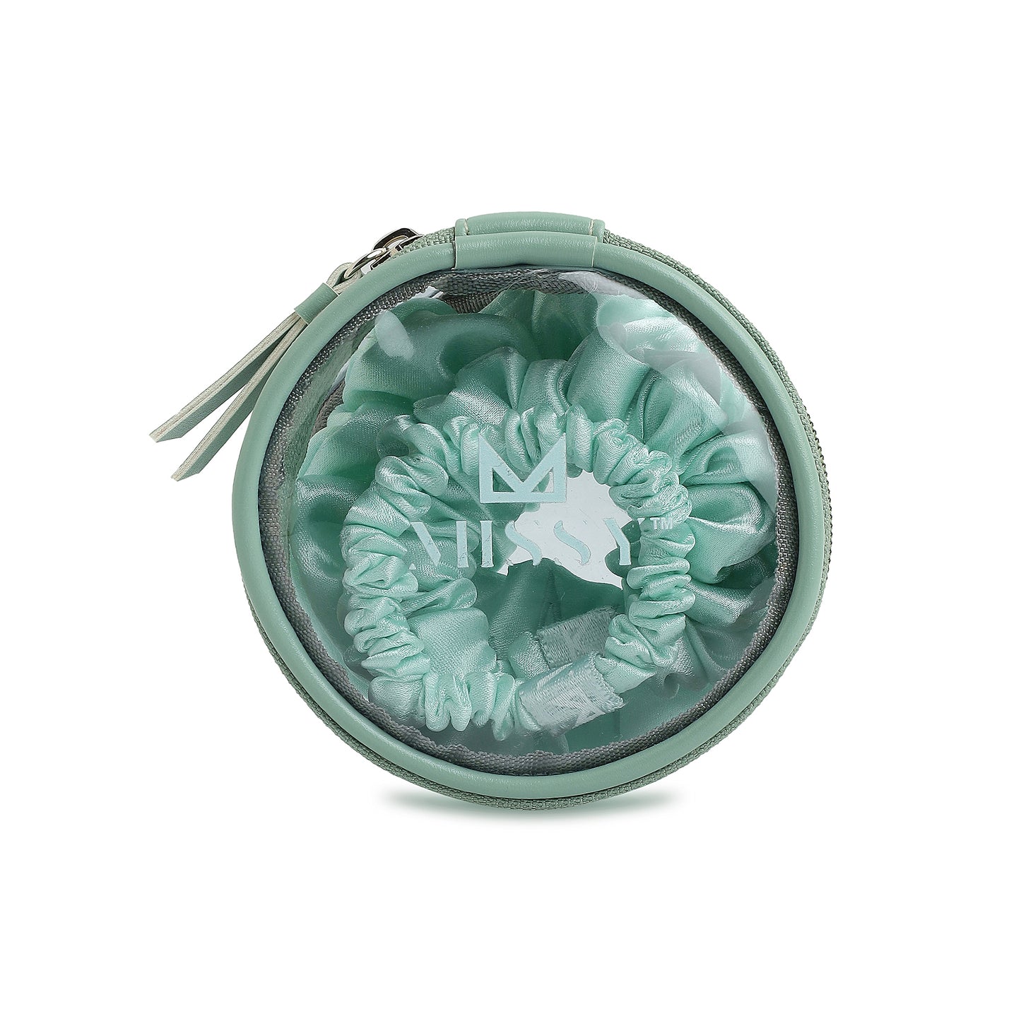 Missy Satin Scrunchie Set with Matching Pouch (Set of 3)