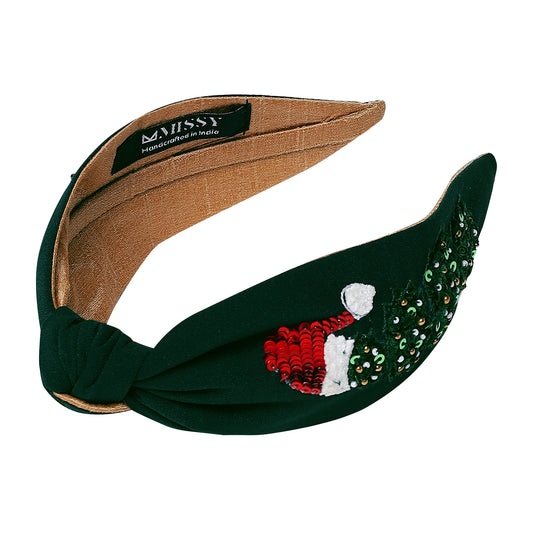 Santa Knotted Headband