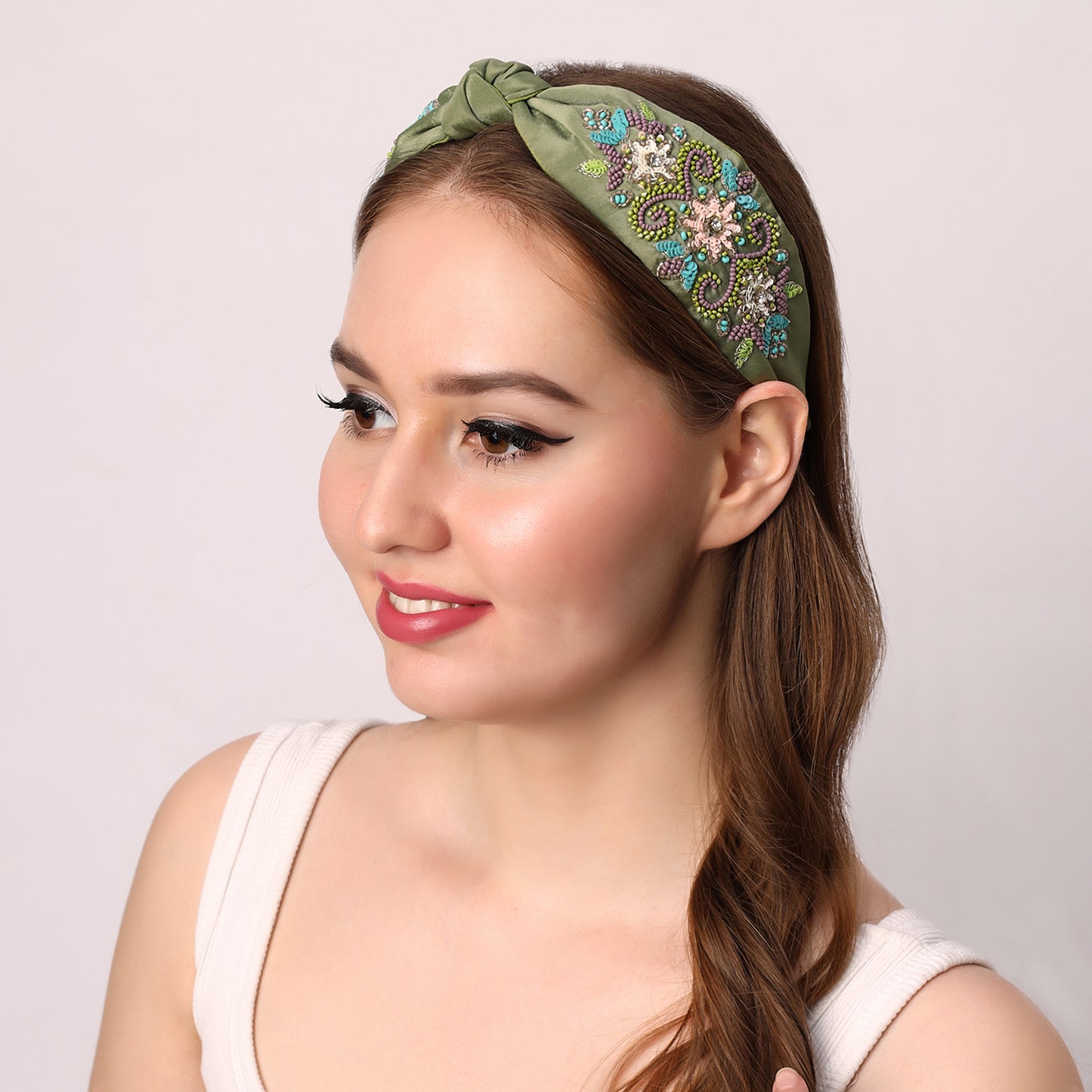 Iris Headband- Olive