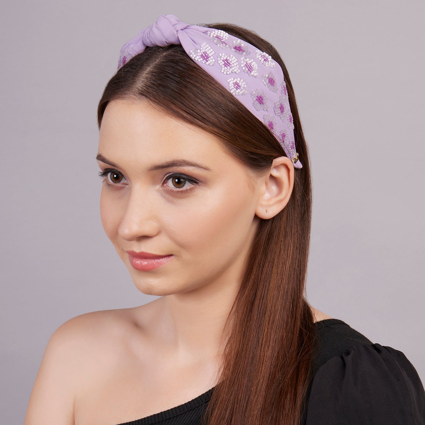 Emery Headband- Brown
