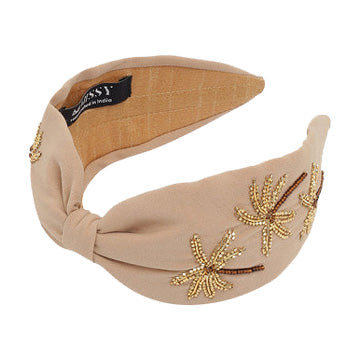 Desert Glam Beaded Palm Headband