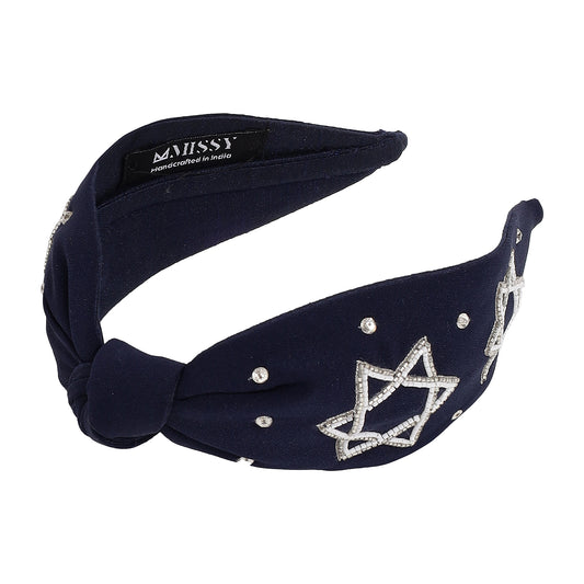 Shimmer & Stars Knotted Headband