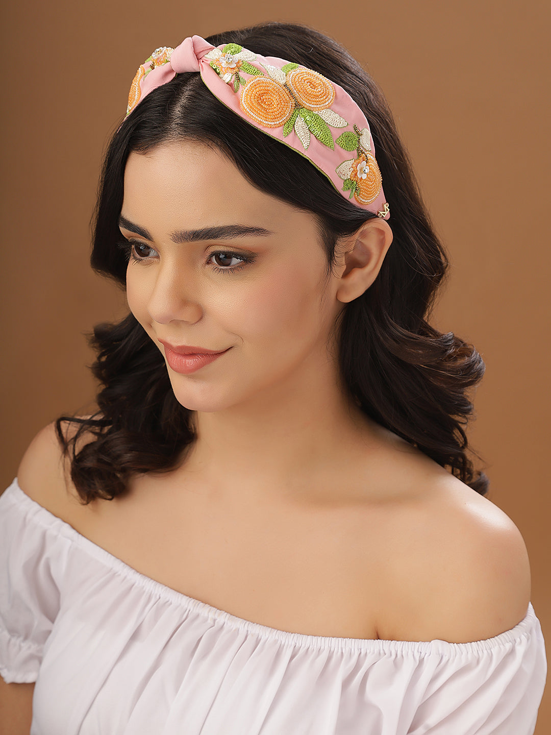 Citrus Pop Headband- Pink