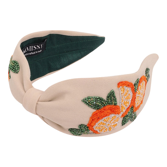 Sun-Kissed Orange Slice Headband