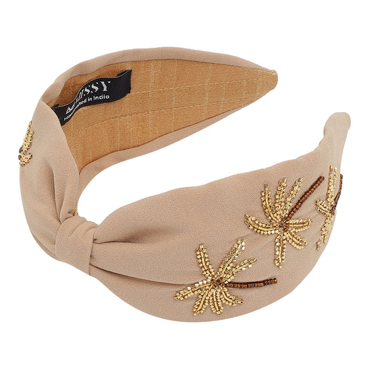 Desert Glam Beaded Palm Headband