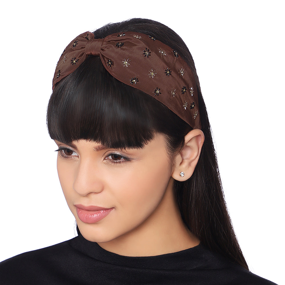 Nebula Headband Brown