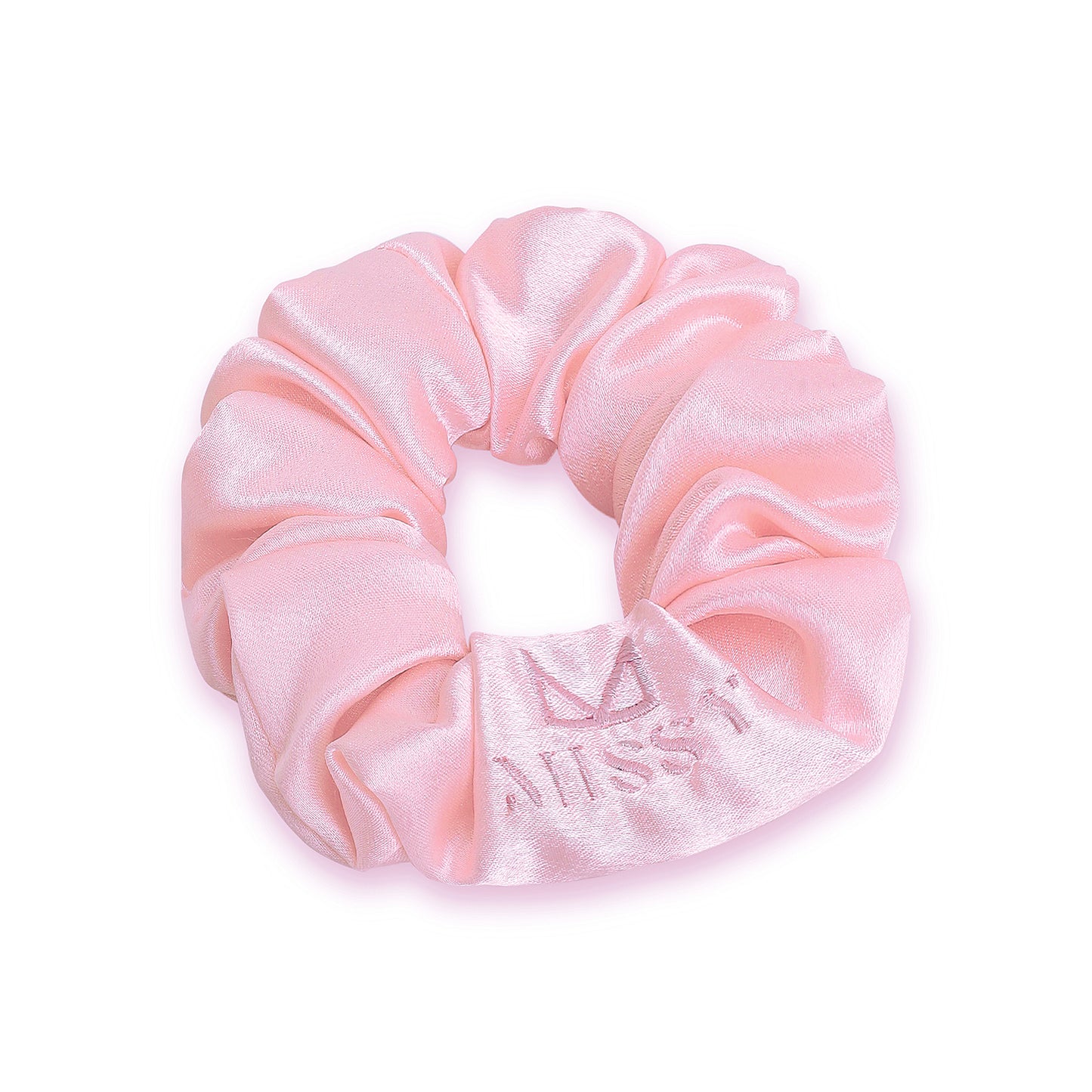 Missy Satin Scrunchie Set with Matching Pouch (Set of 3)