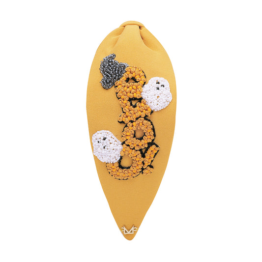 BOO Halloween Embellished Headband