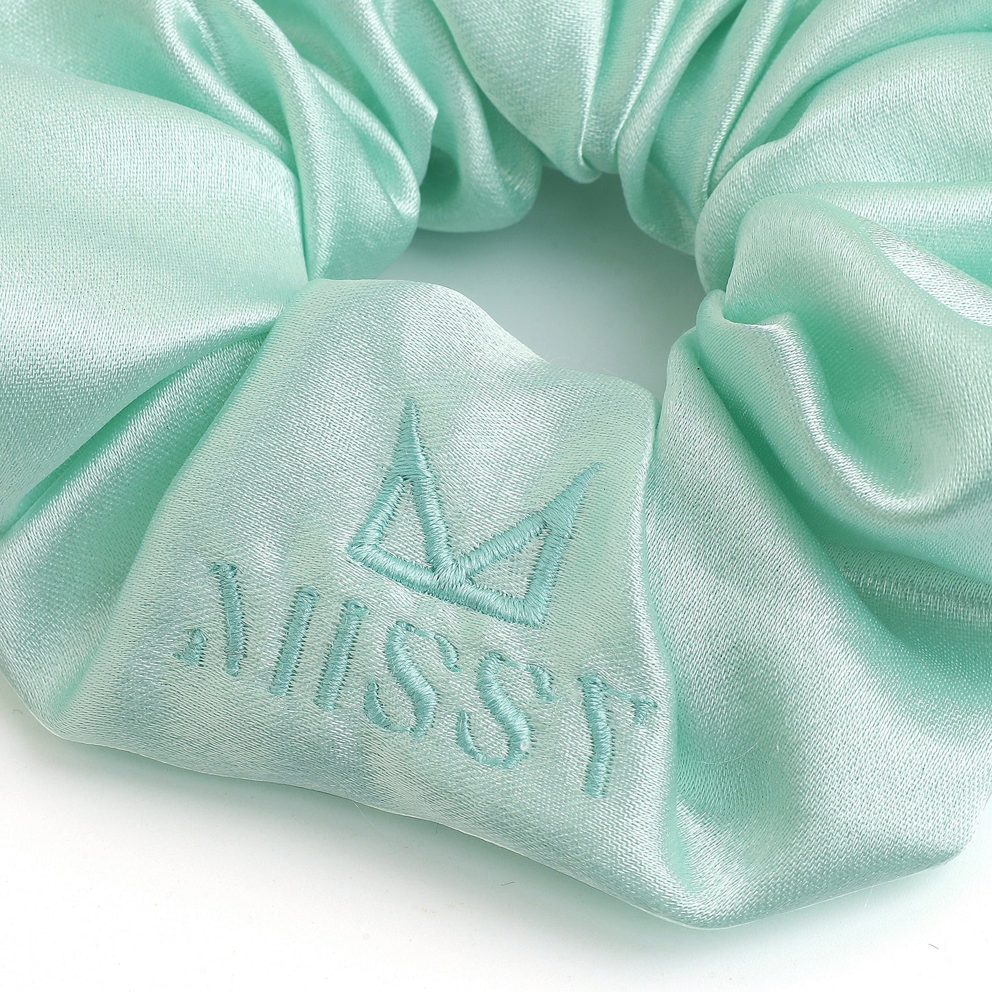 Missy Satin Scrunchie Set with Matching Pouch (Set of 3)