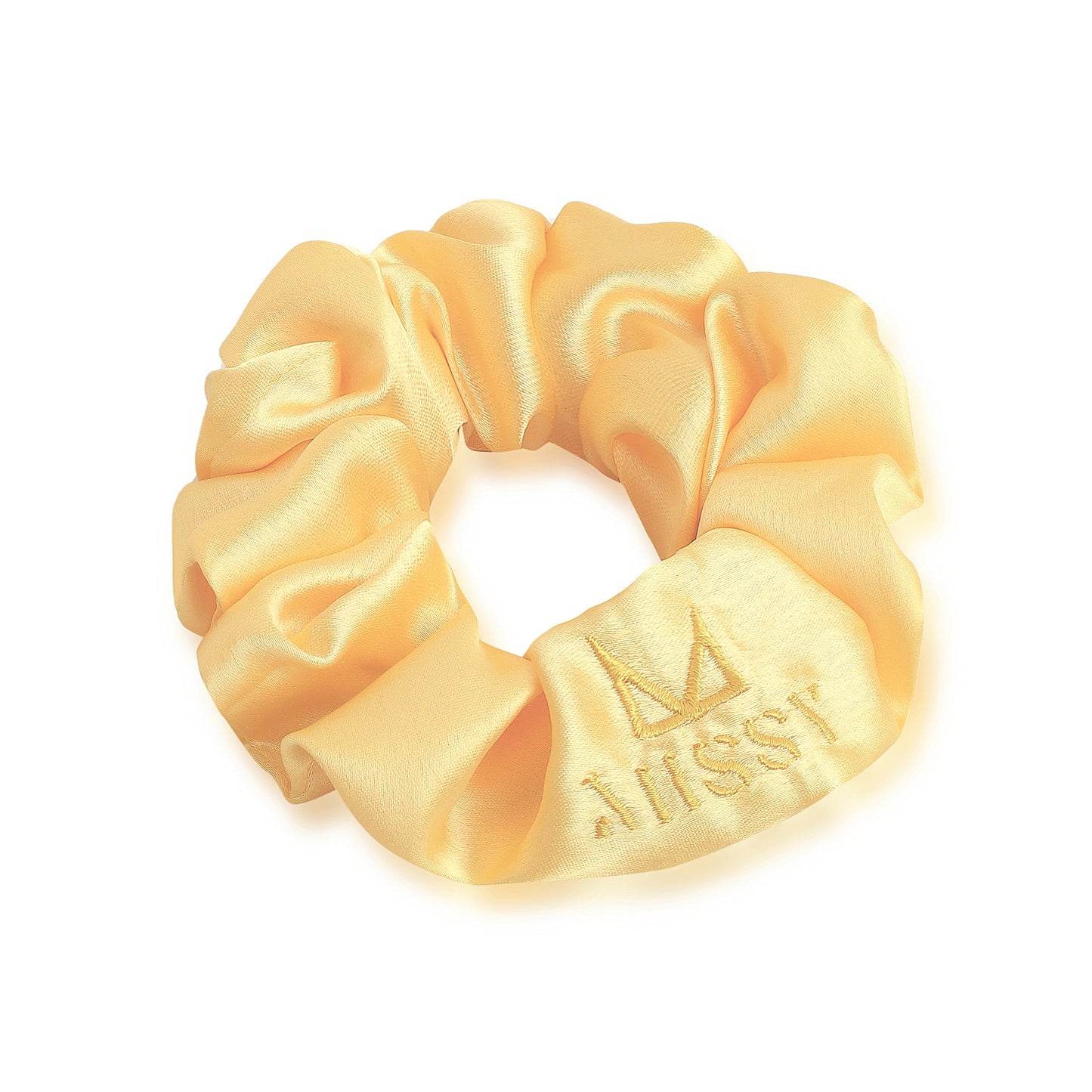 Missy Satin Scrunchie Set with Matching Pouch (Set of 3)