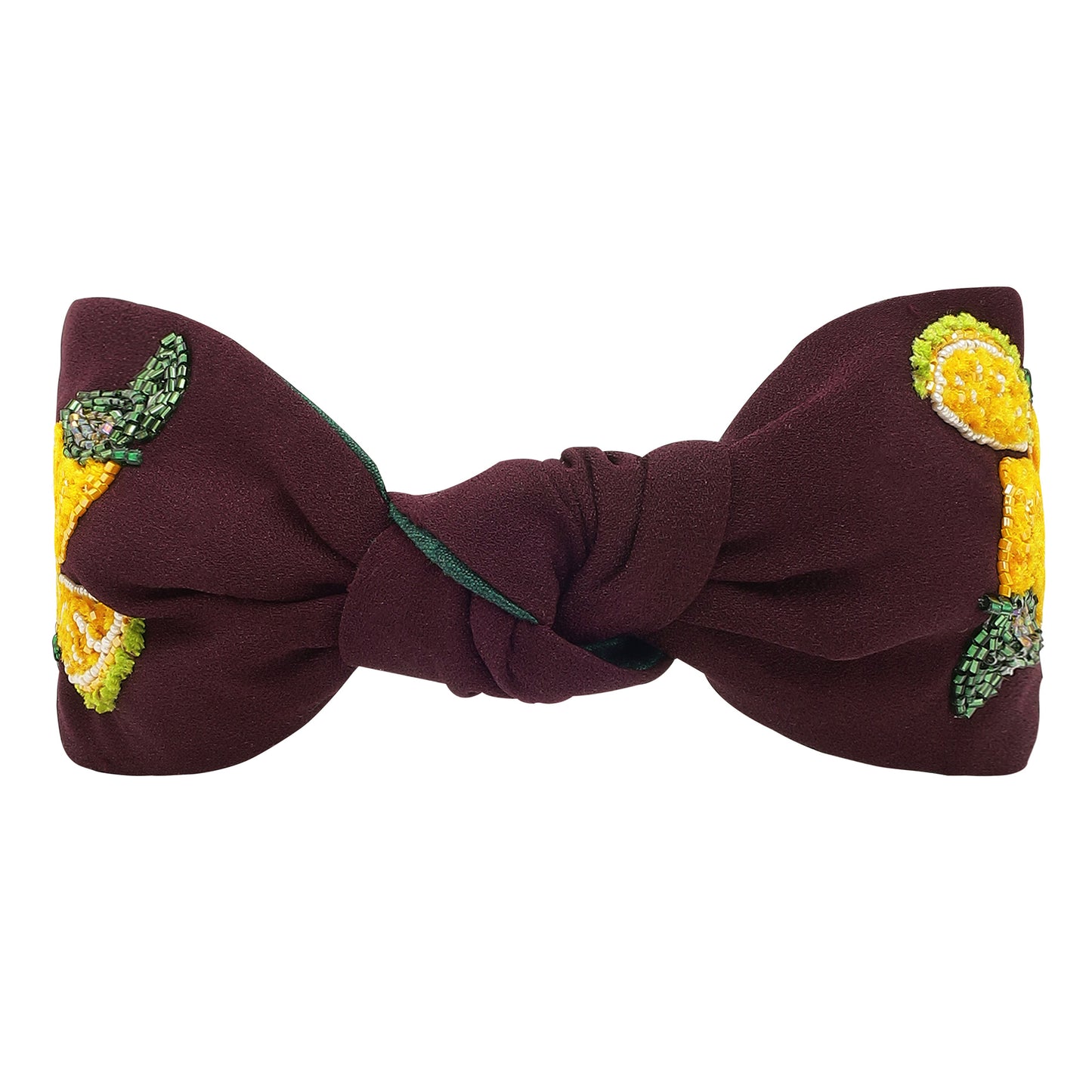 Midnight Citrus Statement Headband