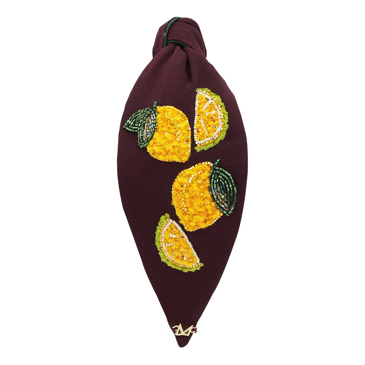 Midnight Citrus Statement Headband