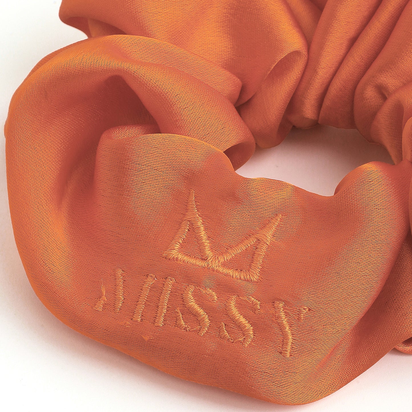 Missy Satin Scrunchie Set with Matching Pouch (Set of 3)