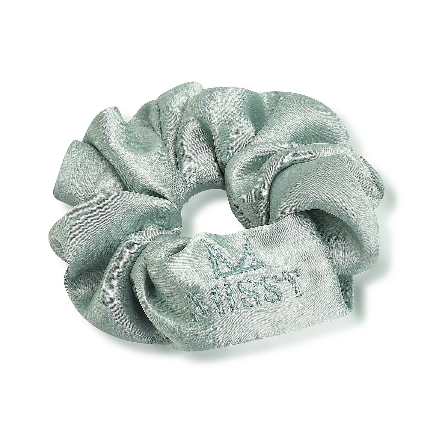 Missy Satin Scrunchie Set with Matching Pouch (Set of 3)