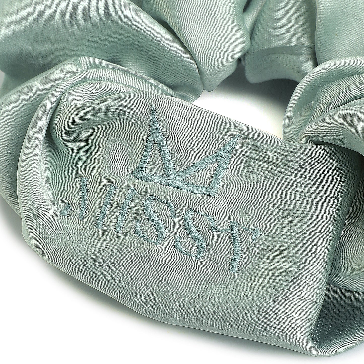 Missy Satin Scrunchie Set with Matching Pouch (Set of 3)
