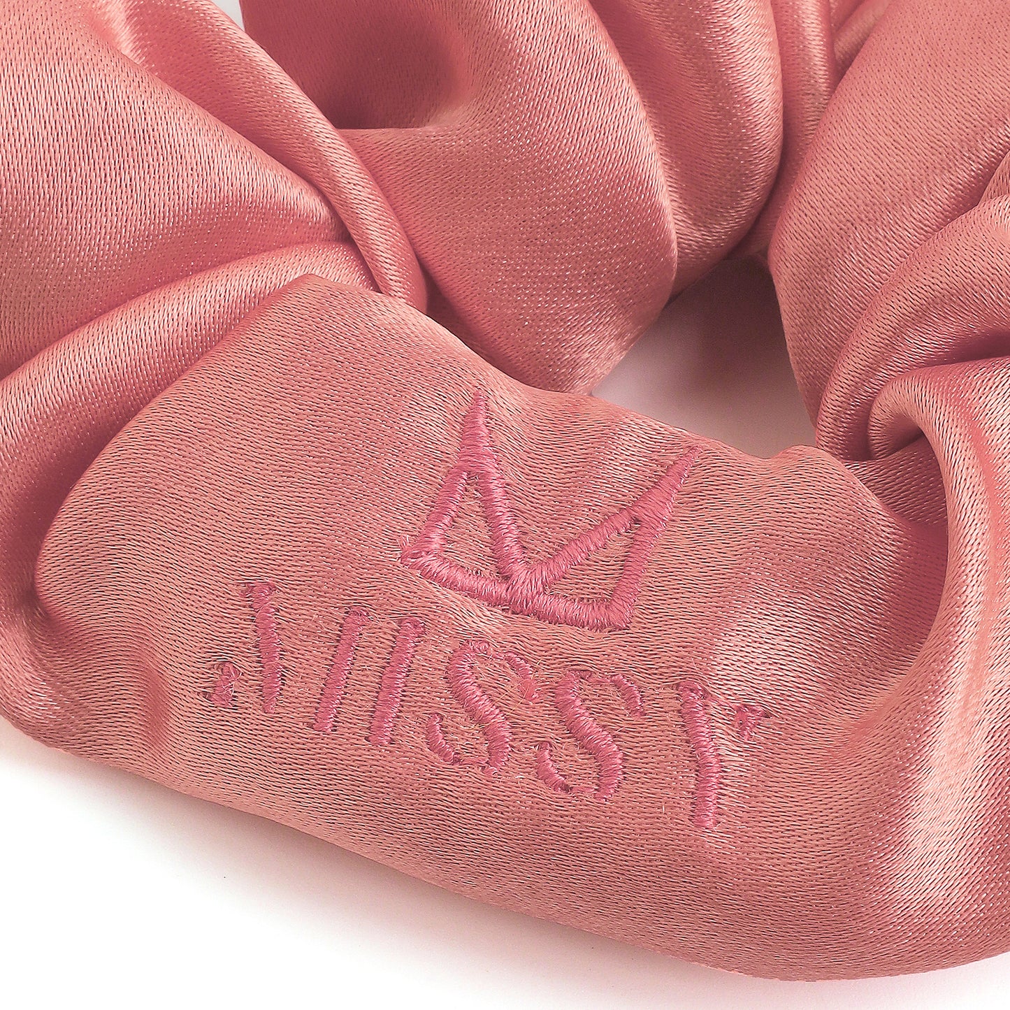 Missy Satin Scrunchie Set with Matching Pouch (Set of 3)