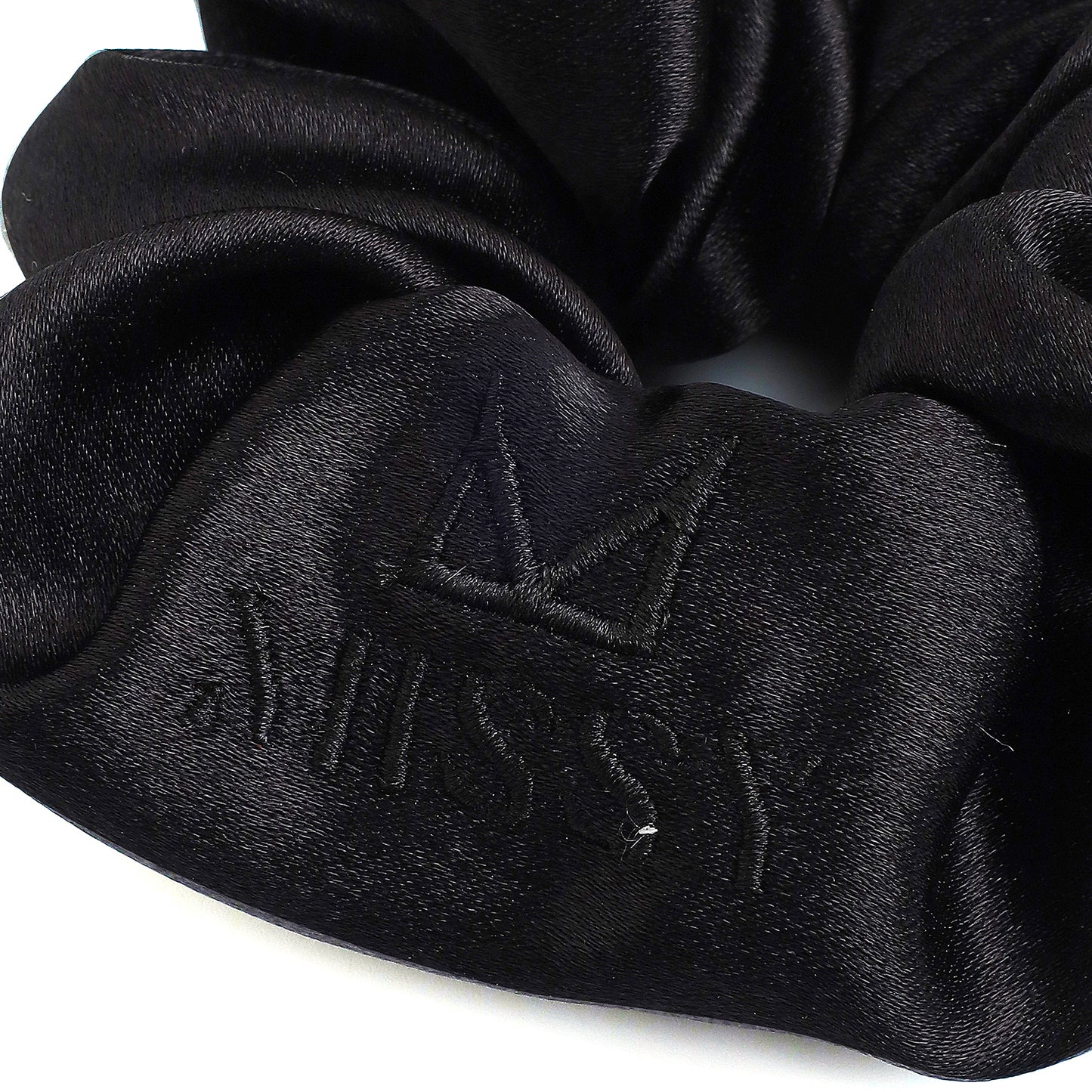 Missy Satin Scrunchie Set with Matching Pouch (Set of 3)