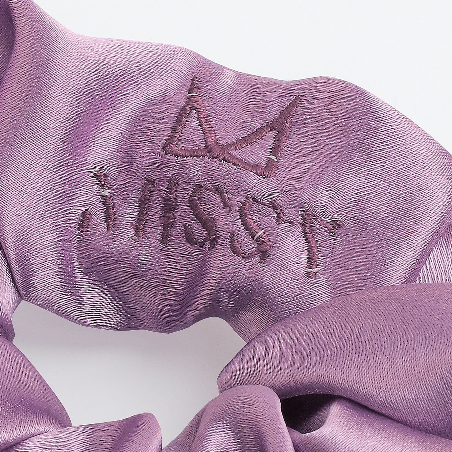 Missy Satin Scrunchie Set with Matching Pouch (Set of 3)