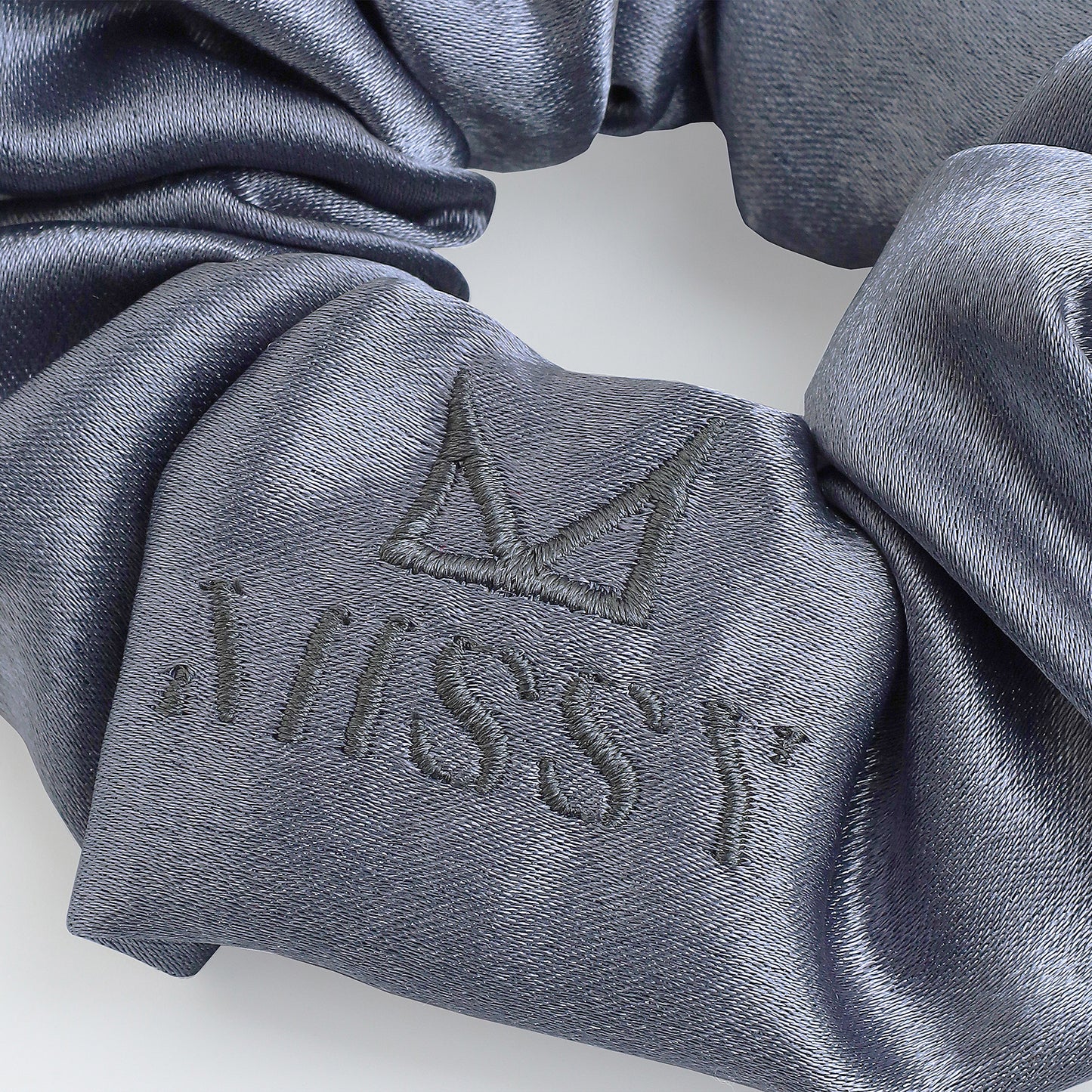 Missy Satin Scrunchie Set with Matching Pouch (Set of 3)