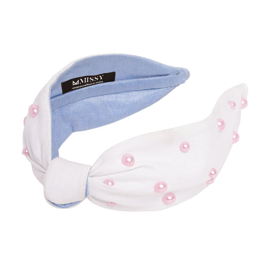 Pearl Rose Headband