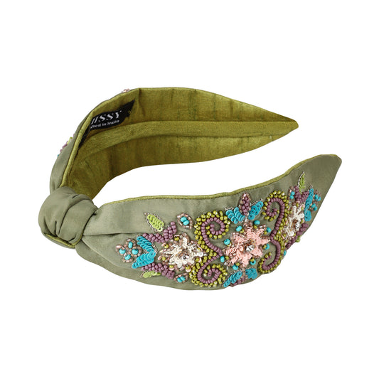 Iris Headband- Olive