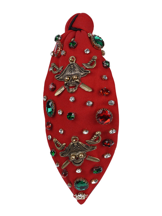 Gasparilla Skull Headband