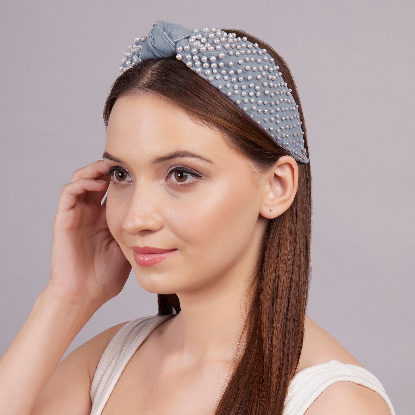 Margaret Headband- GREY