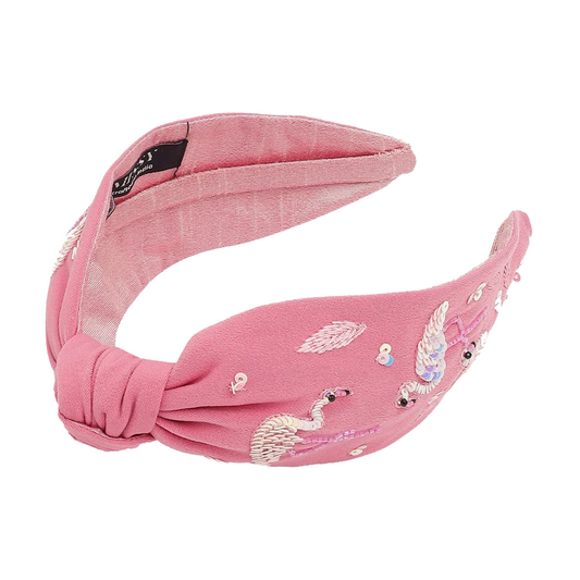 Flamingo Fiesta Embellished Headband