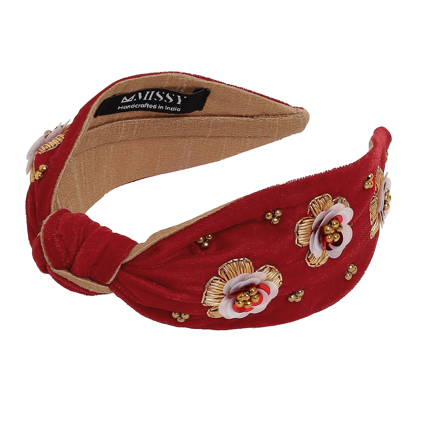 Regal Rose Knotted Headband