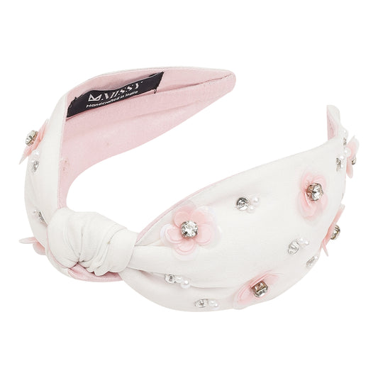 Crystal Bloom Designer Headband