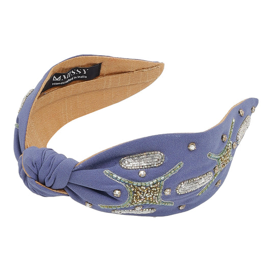 Azure Royale Embellished Headband