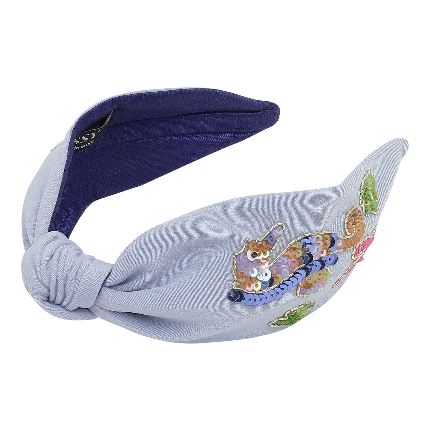 Coastal Charm Seahorse Statement Headband