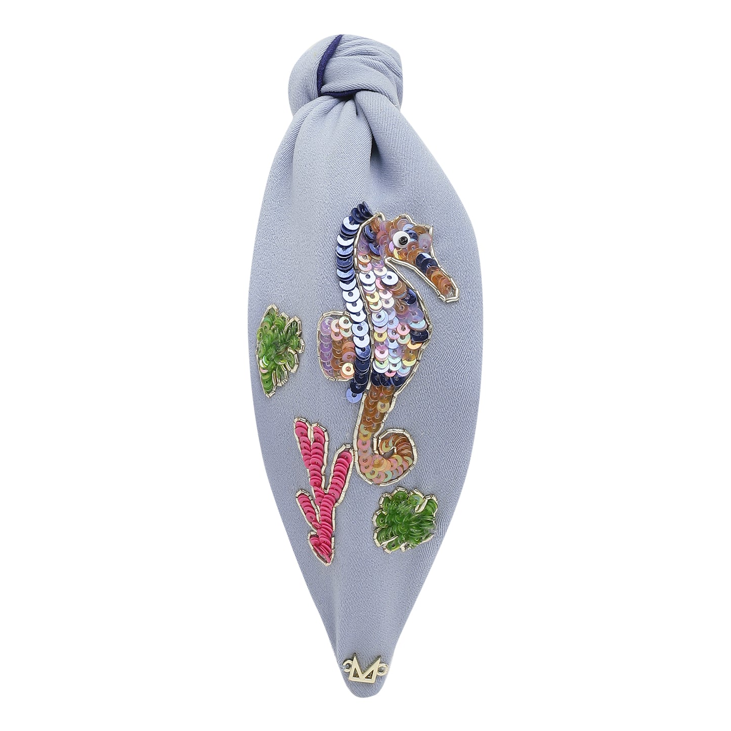 Coastal Charm Seahorse Statement Headband