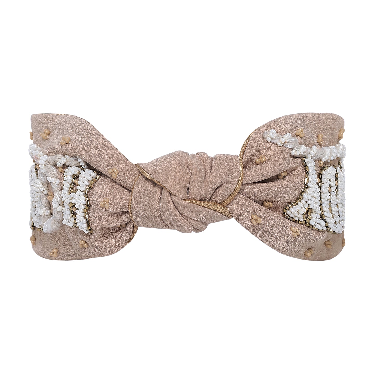 Howdy Beaded Statement Headband