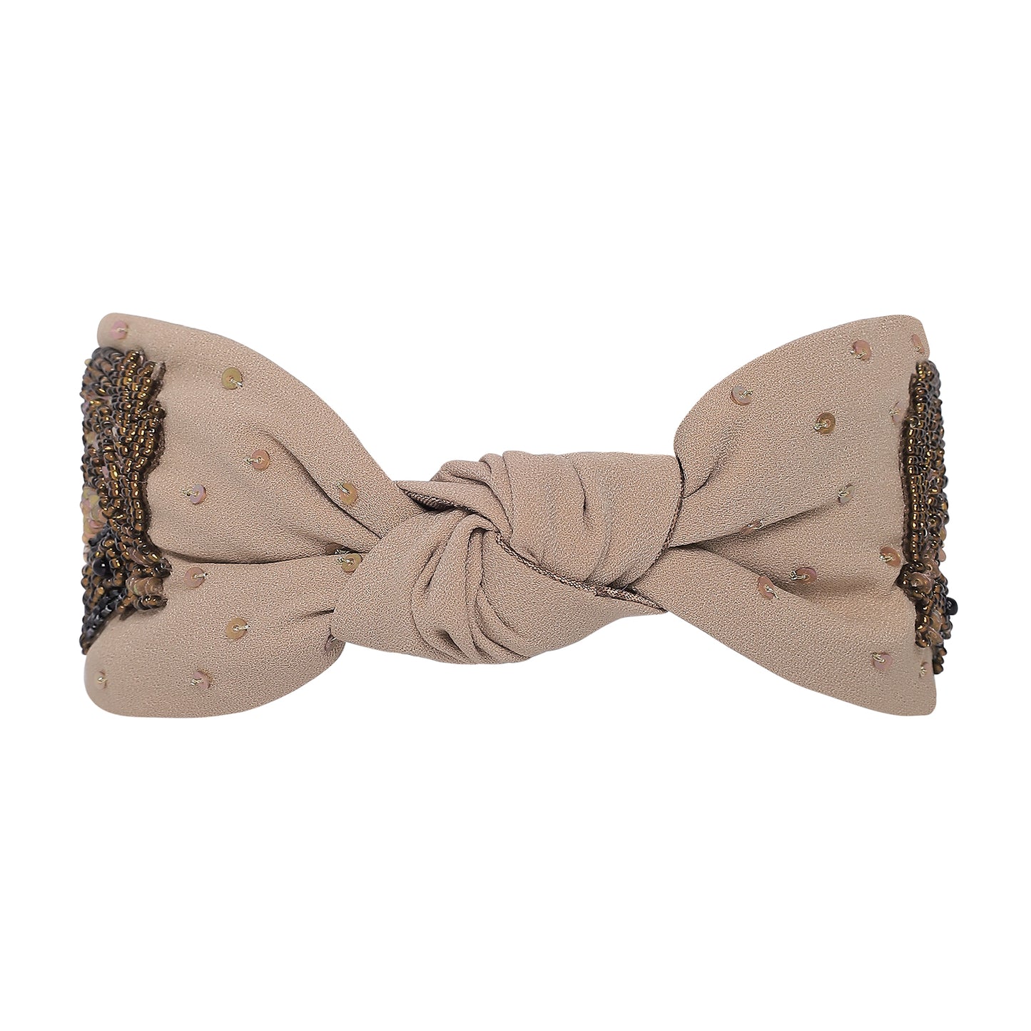 Western Horse Head Beaded Statement Headband
