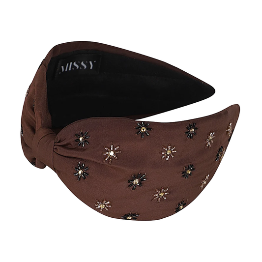 Nebula Headband Brown