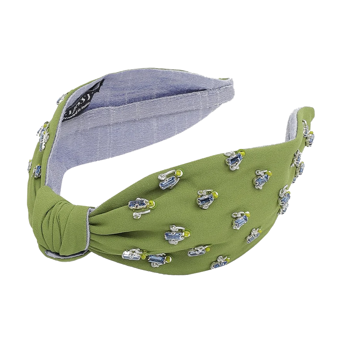 Olive Blossom Statement Headband