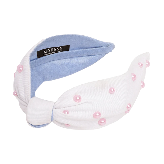 Pearl Rose Headband