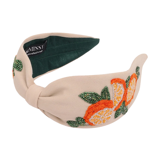 Sun-Kissed Orange Slice Headband